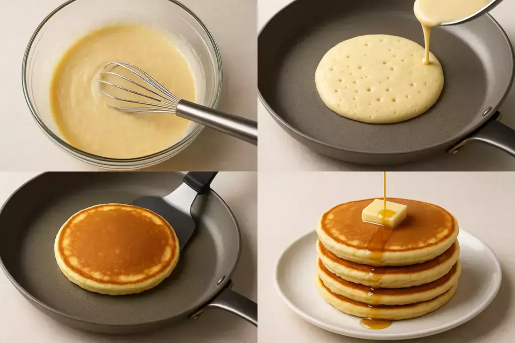 How to Make Pancakes – Perfect Fluffy & Easy Recipe