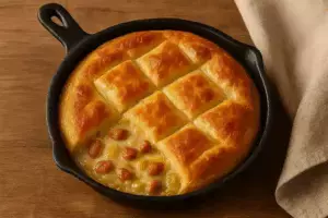 The Best Cheese Leek and Smoked Beef Pie Recipe